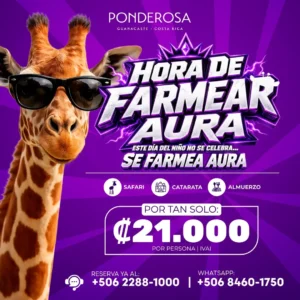 Preventa Día del Niño: Farmeá Aura en Ponderosa